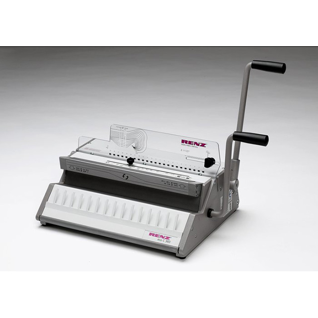 Machine manuelle de reliure RENZ pour spirales Métalliques 2:1
