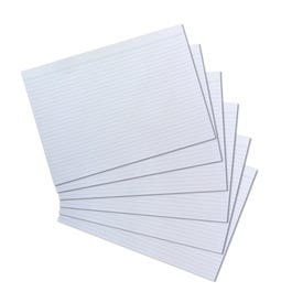 Paquet de 100 fiches bristol A4 en blanc