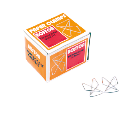 Boite de12 Attaches géantes Grand Format Boston