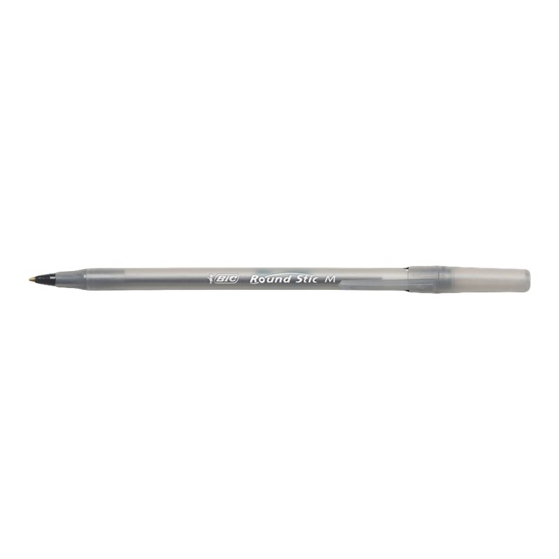 Stylo bille BIC Round Stic Xtra Life noir