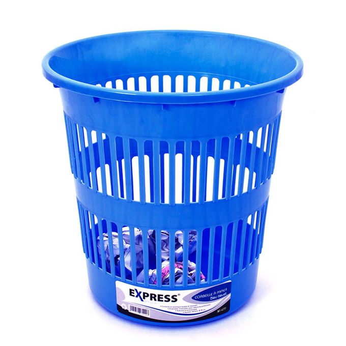 Corbeille à papier grise EXPRESS